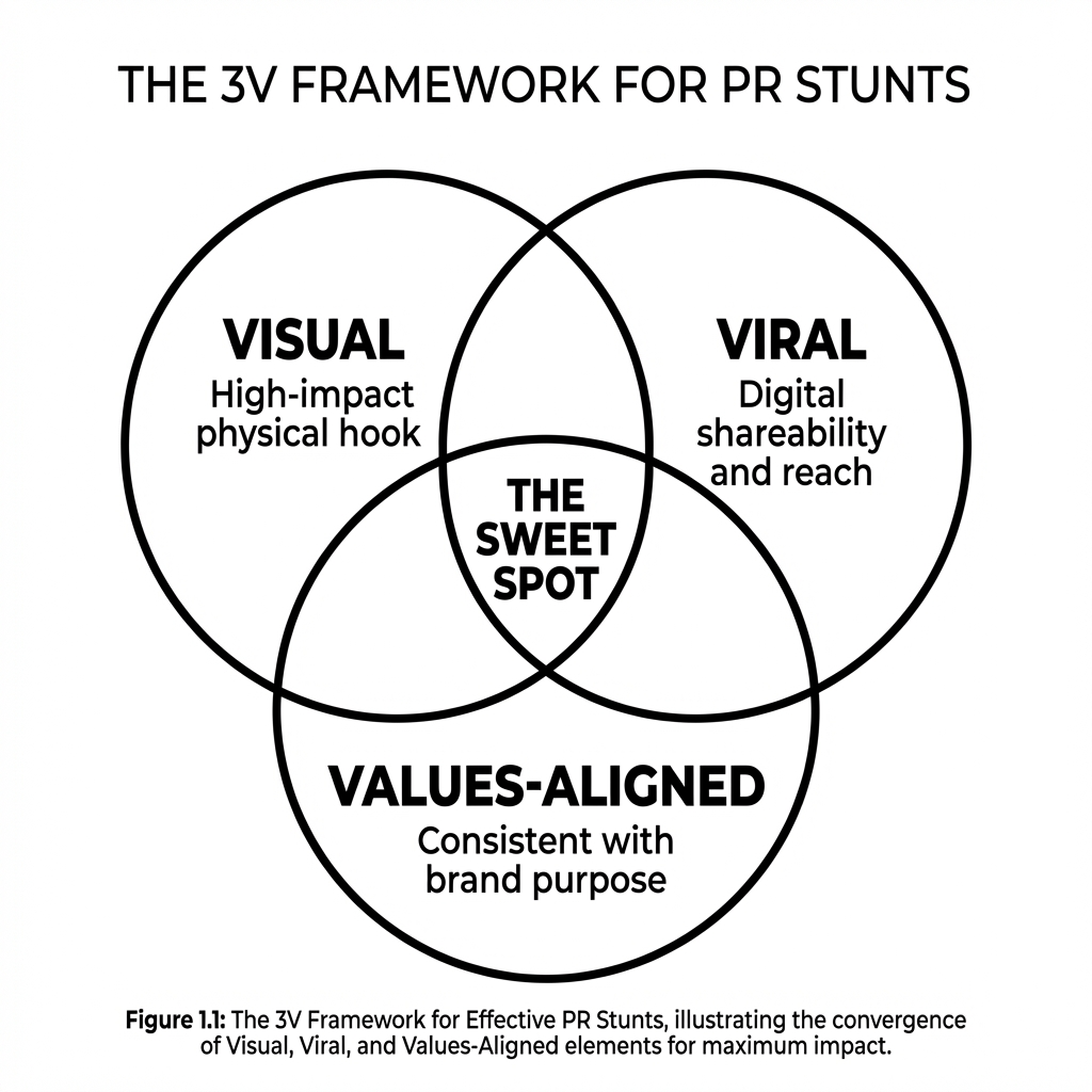 The 3V Framework for PR Stunts